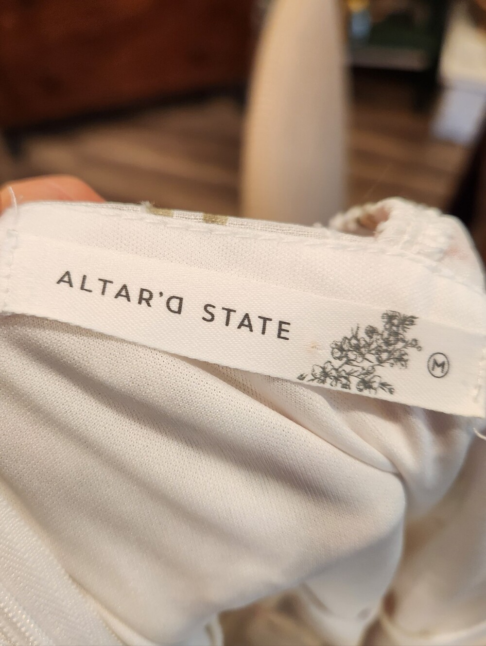 Altar'd State White Floral Maxi Dress - Picture 4 of 7